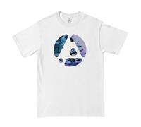 Linkin Park from Zero Official Merch Logo Tour - Maglietta da Donna, Bianco/Giardino opulento, M