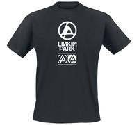 Linkin Park from Zero Uomo T-Shirt Nero 5XL 100% Cotone Regular