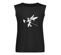 Linkin Park Hybrid Theory Men's Sleeveless T-Shirt Black Graphic Unisex Vests Top Tee Shirt XL