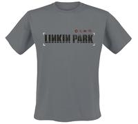 Linkin Park Hybrid Theory Uomo T-Shirt Carbone 100% Cotone Regular