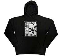 Linkin Park Logos Rectangle autorizzato Felpa con Cappuccio