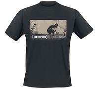 Linkin Park Meteora Unisex T-Shirt Nero 100% Cotone Regular