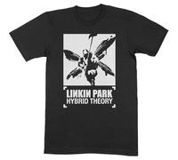 Linkin Park T Shirt Hybrid Theory Black Black L