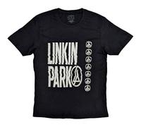 Linkin Park T Shirt Shift Band Logo Nuovo Ufficiale Unisex Nero Size M