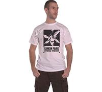 Linkin Park T Shirt Soldier Hybrid Theory Band Logo Nuovo Ufficiale Unisex Size XL