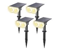 Linkind StarRay Luci Solari Esterno Giardino Confezione da quattro Bianco Caldo