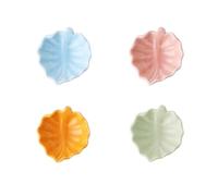 LINKIO Piatto per Snack Set di salsa soia Piatto in ceramica antipasti Ciotola for immersione for condimenti Condimento Piatti da Dessert