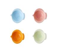 LINKIO Piatto per Snack Set di salsa soia Piatto in ceramica antipasti Ciotola for immersione for condimenti Condimento Piatti da Dessert