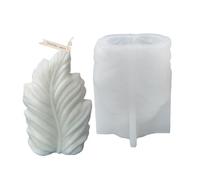 LINKIO Stampo per Candele 3D Large Geometric 3D Folding Fan Silicone Candle Mold Striped Origami Scallop Drip Glue Aromatherapy Soap Plaster Mould Stampo per Colata in Resina Festiva (Color : H)