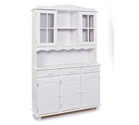 Links - Credenza Valencia, due ante, colore bianco 3 porte