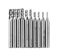 Linkstyle 10 Pezzi Punte da Trapano Metallo, 1,5-6,0mm Gambo Cilindrico Trapano Set per Legno Cemento Mattoni Plastica