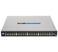 Linksys Cisco slm248p 48-Port 10/100 + 2 porte Gigabit Smart Switch - SFPs/PoE