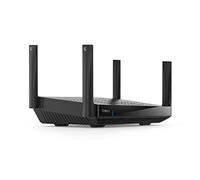 Linksys Hydra Pro 6E router wireless Gigabit Ethernet Banda tripla [2.4 GHz/5 GHz/5 GHz] Nero (MR7500 AXE6600 5 GB PORT TR-BAND)