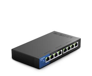 Linksys lgs108 di eu RTL unman Aged 8 porte switch Gigabit - Retail Pack