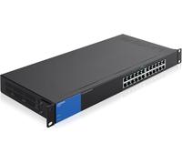 Linksys LGS124P-UK switch di rete Gigabit 24 porte non gestito 12 porte PoE+ ...