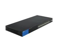 Linksys LGS326P Switch Gigabit Smart a 24 Porte Con PoE+ E 2x Porte Combo Gig