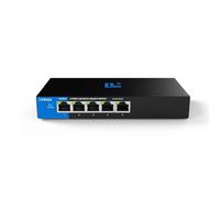 Linksys Switch non gestito multi-gig a 5 porte, 2,5 G, Ethernet ad alta efficienza energetica, controllo del flusso full-duplex, ideale per piccoli e uffici domestici con design senza ventola e