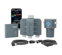 LinkTap Q1 Programmatore Irrigazione 4 Vie e Gateway, 4 Contalitri, IP66