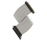 LINKUP Cavo riser PCIE 5.0 | per supporto verticale GPU | Dritto | Scheda grafica GPU Ready | Utilizzabile con PCIe 4.0 e RX9070/RTX5090 | 50 cm (lunghezza totale: 54 cm)