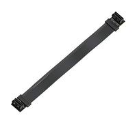 LINKUP - Flexible SLI Bridge GPU Cable Extreme High-Speed Technology Premium Shielding 85 ohm Design for NVIDIA GPUs Graphic Cards┃NOT compatible with AMD or RTX 2000/3000 GPU - [20 cm]