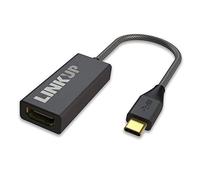 [LINKUP] USB-C to HDMI 2.0 Adapter - 4K 60hz Dongle Connector Compatible with Thunderbolt 3 MacBook Pro 2018 iPad Pro Surface Book 2 S9 / S8 Dell XPS 13 / 15 Pixelbook