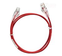 LinkWylan Cat6A RJ45 Cavo Sottile Trasparente Etherlighting Unifi 15-30cm