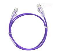 LinkWylan Cat6A RJ45 Cavo Sottile Trasparente Etherlighting Unifi 15-30cm
