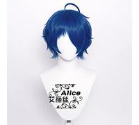 LINLINCD - Anime cosplay Elisi Egg Word Big Household Love COS finto Ink Blue Anti-Warping