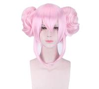 LINLINCD Anime Cosplay Parrucca 35 cm Game Anime Fate/Grand Order Apocrypha Koyanskaya Parrucca Cosplay Parrucche Lunghe Ciliegia Rosa Capelli Halloween 1: 1 Parrucca