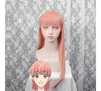 LINLINCD anime cosplay parrucca Narumi Momose Cosplay Parrucca Wotaku ni Koi wa Muzukashii It & # 39s Difficile amare un otaku, WotaKoi, l'amore è difficile per Otaku Cospla