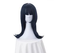 LINLINCD Anime Cosplay Parrucca SSSSSS.Gridman. Takarada Rikka Anime Cosplay Costume Halloween Natale Festa Denkou Choujin Gridman Parrucche per capelli