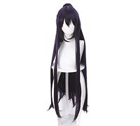 LINLINCD -Anime Data A Live Cosplay Parrucche Yatogami Tohka Cosplay Parrucca sintetica resistente al calore Halloween Carnival Party+Parrucca Cap 100 cm