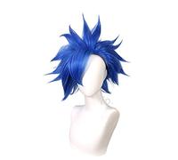 LINLINCD -Anime. Sk8. Shindo Ainosuke Cosplay Parrucca ADAM Capelli sintetici corti blu resistenti al calore l'infinito Sk. Otto Wig Cap.