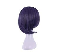 LINLINCD Cosplay wig 2024 New Cartoon Cosplay Parrucca Nero Diacono Shire/Master Shere Crema
