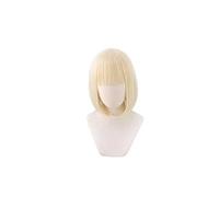 LINLINCD Cosplay wig anime BEASTARS Haru parrucca corta con orecchie Cosplay costume resistente al calore capelli sintetici Beastars donne parrucche solo parrucca