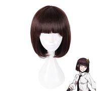 LINLINCD Cosplay wig anime bungo cani randagi Yosano Akiko parrucca corta Cosplay costume capelli sintetici resistenti al calore