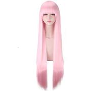 LINLINCD Cosplay wig anime DARLING nella FRANXX 02 Zero Two Rosa parrucca lunga Cosplay costume capelli sintetici resistenti al calore donne feste cosplay parrucche