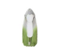 LINLINCD Cosplay wig anime demone uccisione: Kimetsu No Yaiba Daki Cosplay parrucca verde argento gradiente alta temperatura fibra capelli parrucche pelucas daki