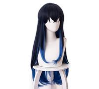 LINLINCD Cosplay wig anime demoni uccisione kimetsu no yaiba hashibira inosuke parrucca lunga da donna Cosplay costume parrucche sintetiche resistenti al calore