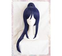 LINLINCD Cosplay wig anime LoveLive sole Aqours Kanan Matsuura Parrucca Cosplay Costume Amore Donne Live Capelli sintetici Halloween Party Parrucche + Parrucca come mobili