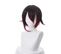 LINLINCD Cosplay wig anime Red Trailer Ruby Rose parrucca corta Cosplay costume donna uomo capelli sintetici Halloween party parrucche