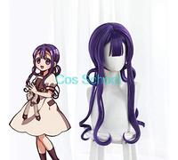 LINLINCD Cosplay wig anime Yugi Amane Cosplay Parrucca legata alla WC Hanako-Kun Nene Yashiro Parrucche Amane Yugi Costumi Minamoto Kou Accessori per parrucca D.