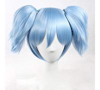 LINLINCD Cosplay wig assassinio aula Shiota Nagisa Cosplay Parrucca Ansatsu Kyoushitsu Costume Parrucche Halloween Costumi+Parrucca Blu