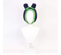 LINLINCD Cosplay wig bizzarri Jojo bizzarro avventura vento dorata Parrucca a vento cosplay jolyne cujoh kujo verde intrecciato panini jojo no kimyou in bouken come da immagine