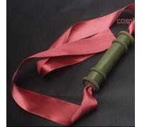 LINLINCD Cosplay wig demoni kimetsu no Yaiba Kamado Nezuko Cosplay parrucca capelli sintetici resistenti al calore+cappuccio parrucca + puntelli di scena in bambù penna sigillante solo bacchetta 2