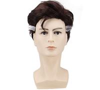 LINLINCD Cosplay wig film dottore strano scuro mix bianco fumetto con stephen strano cosplay parrucca party carnevale parrucca sintetica capelli B200
