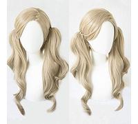 LINLINCD Cosplay wig Gioco Persona 5 P5 Anne Takamaki Parrucca in lino da 80 cm con coda di cavallo, capelli resistenti al calore Cosplay costume+parrucca libera