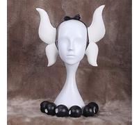 LINLINCD Cosplay wig Kanna VEVEFHUANG Drago Kamui Kobayashi-san Chi No Maid Cosplay Parrucche Gradienti Peluca Corna Copricapo Accessori per capelli Solo Accessori