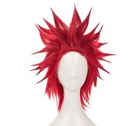 LINLINCD Cosplay wig My Boku no Hero Academia Eijirou Kirishima Eijiro - Parrucca corta rossa resistente al calore