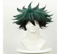 LINLINCD Cosplay wig My Heroes Academia Midoriya Ikuhisa/Waijiu Soffice testa Skyburst Cosplay Anime Parrucca Verde